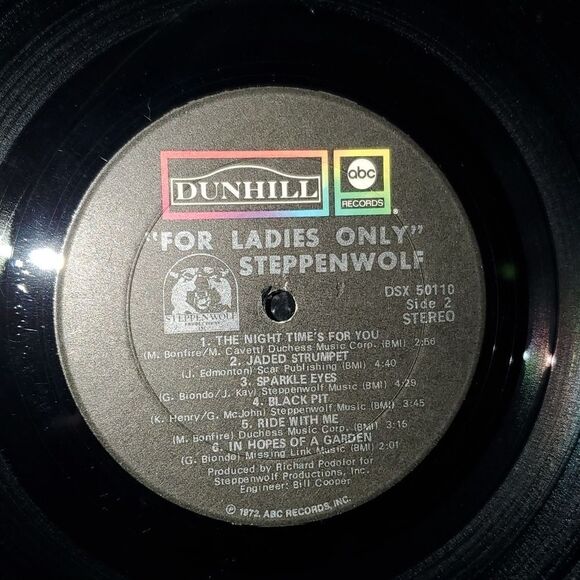 1971 Steppenwolf For Ladies Only LP Record Album Vinyl - Picture 8 of 8